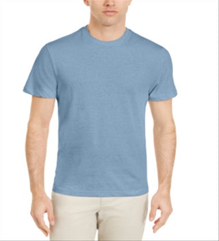 Alfani Men's Cotton Crewneck T-Shirt Blue Size Small