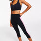 ID Ideology Leggings Cropped Colorblocked Essentials Feminina Rosa Tamanho X-G