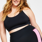 Legging Capri Colorblocked Feminina ID Ideology Rosa Tamanho 3X