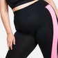 Legging Capri Colorblocked Feminina ID Ideology Rosa Tamanho 3X