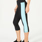 ID Ideology Leggings Cropped Colorblocked Essentials Femininas Pretas Tamanho X-S