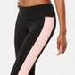 ID Ideology Leggings Cropped Colorblocked Essentials Femininas Pretas Tamanho X-G