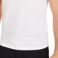 Camisa polo masculina Alfani listrada com gola marrom, tamanho médio