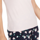 Blusa feminina de malha com manga amarrada Maison Jules, rosa, tamanho pequeno