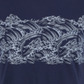 Camiseta masculina listrada Sun + Stone, azul, tamanho médio