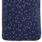 Camiseta masculina Sun + Stone com estampa cruzada e gola redonda, tamanho grande, azul