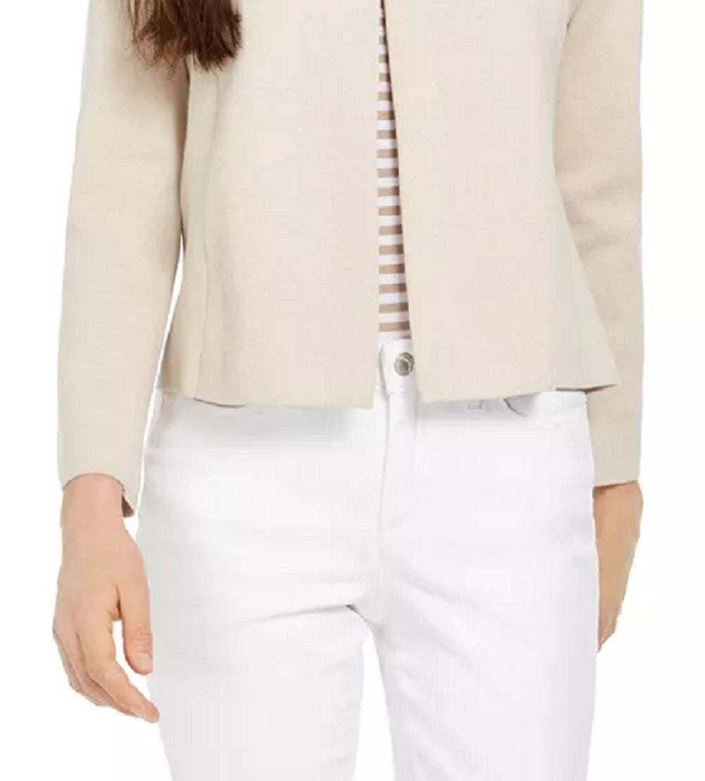 Cardigan feminino Charter Club com um botão, marrom, tamanho XX-G