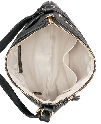 INC International Concepts Riverton East West Crossbody feminino, preto, tamanho regular