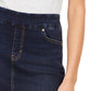 Saia-calça jeans feminina Style &amp; Co azul tamanho X-Large