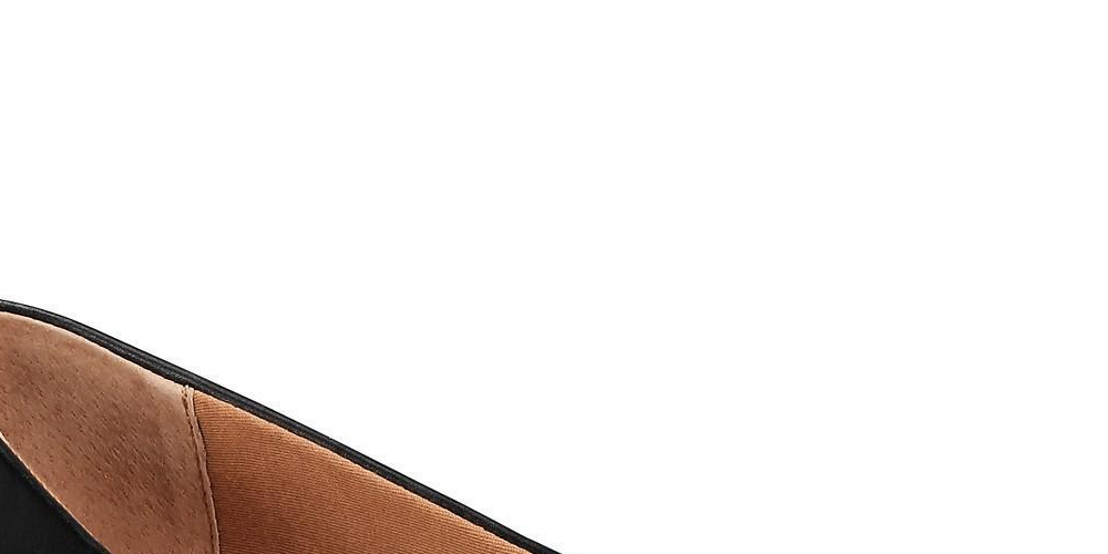 Sapatos baixos Eliana femininos Sun + Stone, pretos, tamanho 10 M