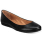 Sapatos baixos Eliana femininos Sun + Stone, pretos, tamanho 10 M