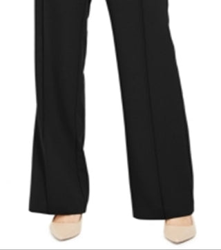 Calça Alfani Feminina Lisa Boot Cut Preta Tamanho 16