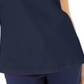 Blusa de crochê de algodão feminina Karen Scott, azul, tamanho extragrande