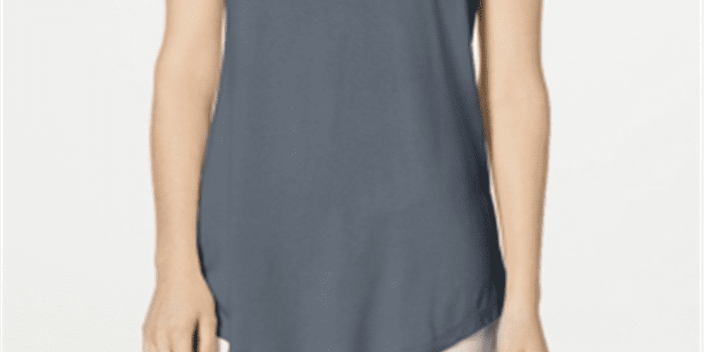 Camiseta feminina cinza com ombros descobertos, tamanho pequeno, da coleção JM