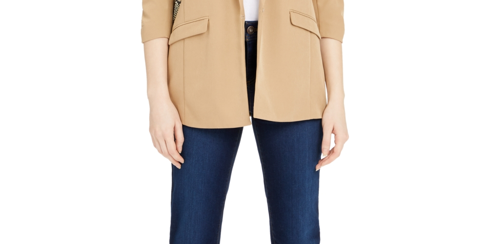 Blazer feminino INC International Concepts marrom tamanho XXL