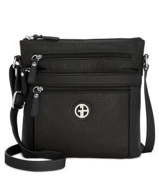 Giani Bernini Women's Pebble Crossbody Black Size Regular