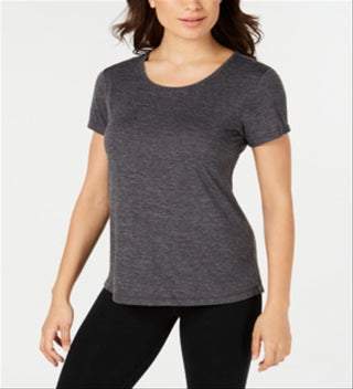 Ideology Women's Fitness Running Shirts & Tops Gray Size X-Large