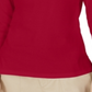 Karen Scott Top Feminino Manga 3/4 com Tachas Vermelho Tamanho Médio