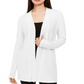 Cardigan texturizado aberto frontal feminino Alfani, branco, tamanho XS
