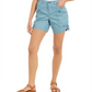 Shorts cargo feminino com bolso e zíper Style &amp; Co, azul, tamanho 10