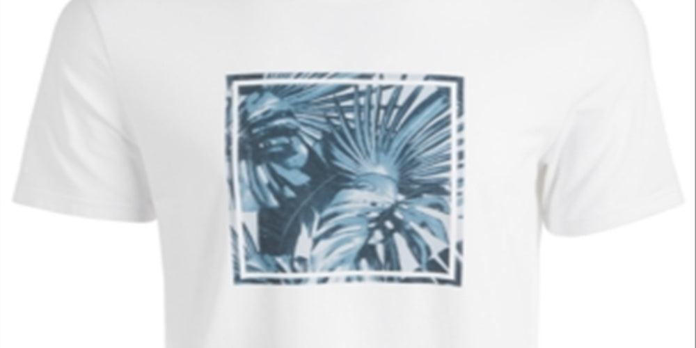 Camiseta gráfica masculina Ideology, branca, tamanho XXL