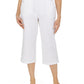 Calça Capri Karen Scott Feminina com Tachas Branca Tamanho Pequeno Médio
