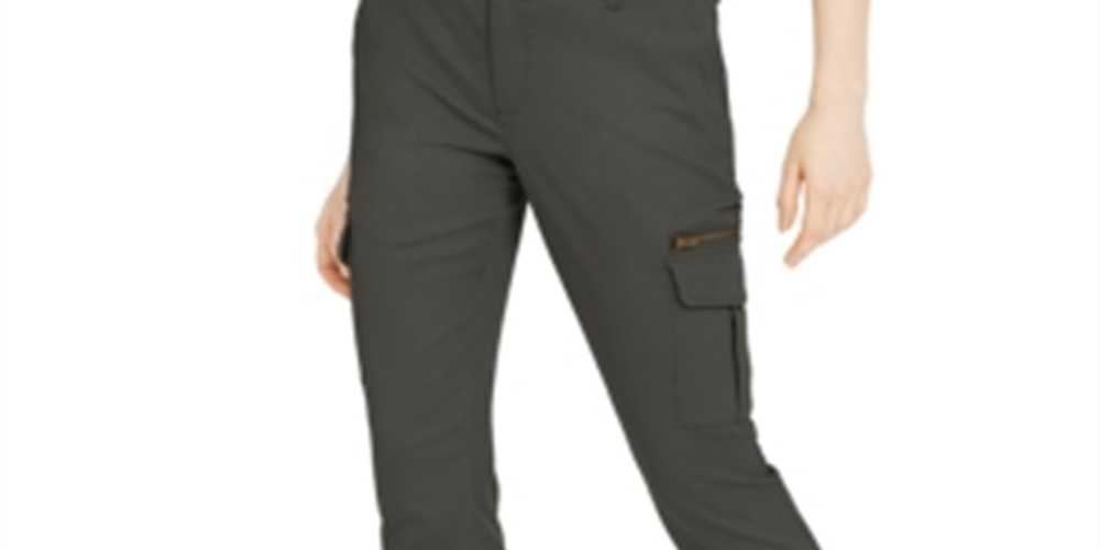 Calça Cargo Utility Feminina INC International Concepts Verde Tamanho 10