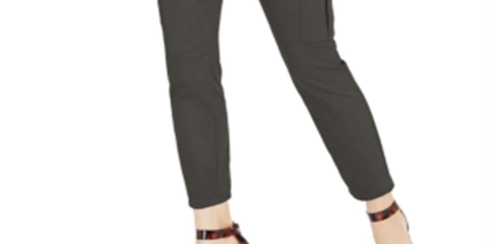 Calça Cargo Utility Feminina INC International Concepts Verde Tamanho 10