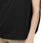 Top Alfani Feminino com Costas Invertidas e Pétalas, Preto, Tamanho Médio