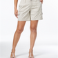 Shorts cargo femininos Style &amp; Co Comfort Waist marrom tamanho 10 Petite