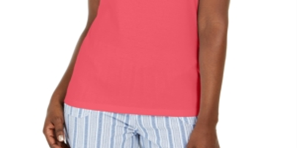 Karen Scott Regata Feminina com Tachas e Coração Coral Tamanho Grande