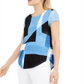 Camiseta estampada feminina Alfani azul tamanho X-G