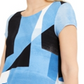 Camiseta estampada feminina Alfani azul tamanho X-G