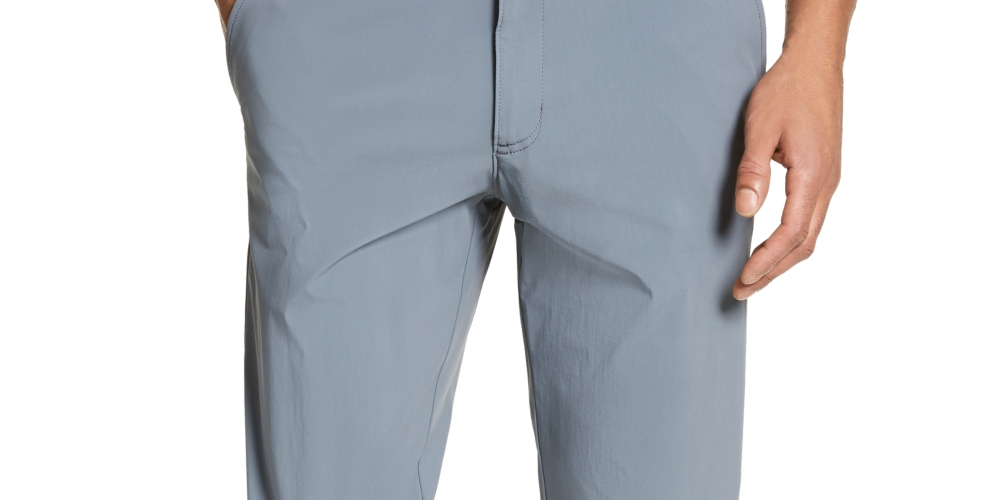 Calça Tech Masculina Club Room Cinza Tamanho 36X32