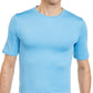 Club Room Rash Guard Masculino Solid Manga Curta Azul Tamanho X-G