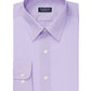 Camisa social masculina Club Room Classic Regular Fit lisa, roxa, tamanho 17,5 x 32 x 33