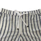 Shorts listrados femininos Style &amp; Co, branco, tamanho pequeno