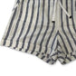 Shorts listrados femininos Style &amp; Co, branco, tamanho pequeno
