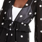 Kimono feminino de bolinhas com amarração na cintura, preto, tamanho XL, da Inc International Concepts