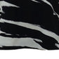 Camiseta feminina Alfani com estampa abstrata e manga curta, preta, tamanho médio