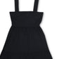 Vestido longo de malha em camadas feminino INC International Concepts, preto, tamanho XX-G