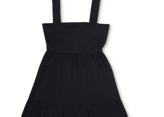 Vestido longo de malha em camadas feminino INC International Concepts, preto, tamanho XX-G