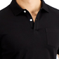 Camisa polo masculina Club Room com bolso, cor sólida, tamanho X-G