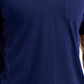 Polo Club Room Masculino de Malha Sólida com Bolso Azul