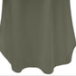 Camiseta feminina com decote em V da coleção JM, verde, tamanho XX-G