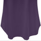 Camiseta feminina com decote em V, roxa, tamanho médio, da coleção JM