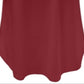 Camiseta feminina com decote em V da coleção JM, vermelha, tamanho pequeno