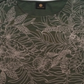 JM Collection Blusa bordada feminina verde tamanho grande