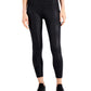 ID Ideology Leggings de compressão femininas Croc com bolso lateral em relevo 7/8 comprimento preto tamanho X-Grande