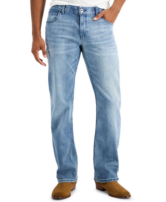 Calça jeans masculina Rockford Boot Cut da INC International Concepts, azul, tamanho 38x30